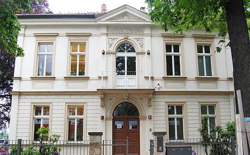 Denkmalgeschütze Villa in Dresden