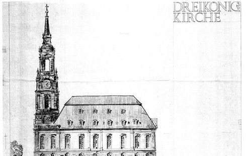 Dreikönigskirche Innere Neustadt Dresden, Hauptstraße